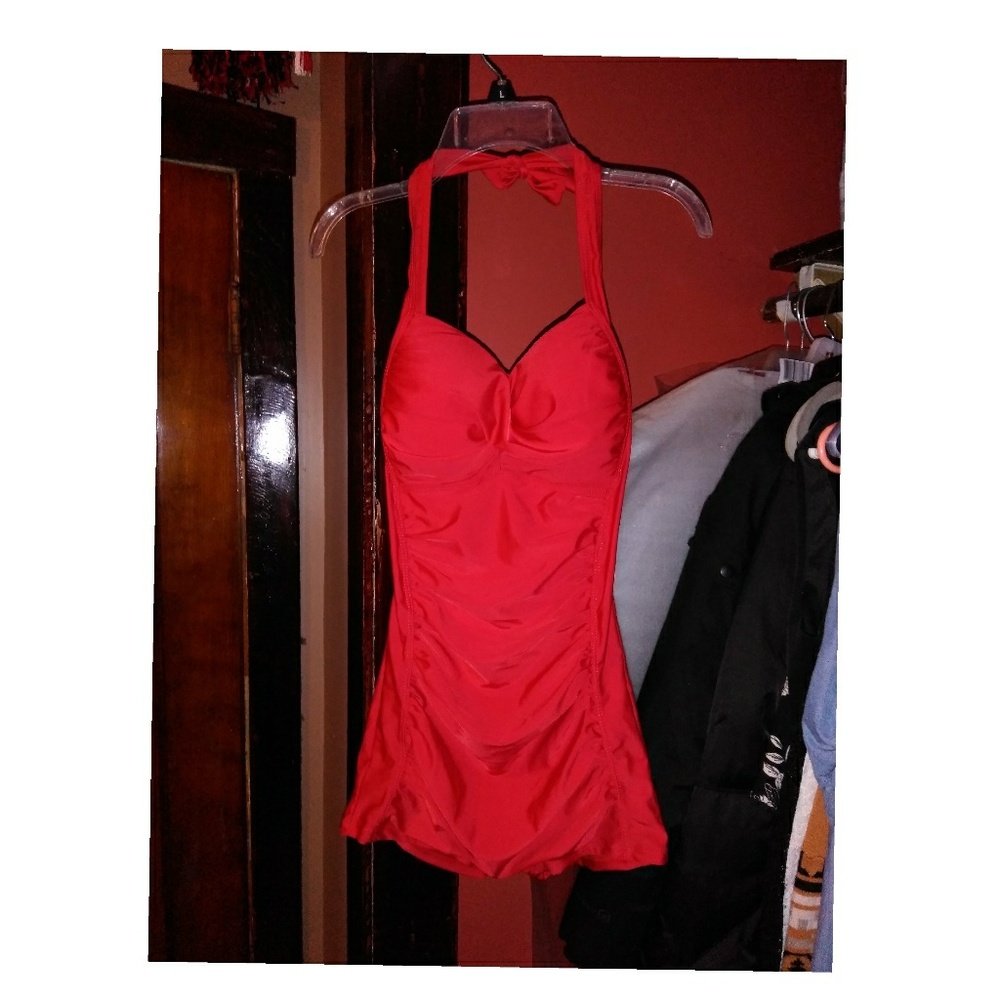 One piece bathing suit